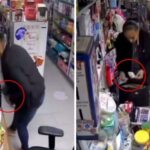 Mujer roba cartera a encargada de supermercado en Tijuana y paga con su propio dinero | Video