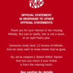 Roban 12 toneladas de KitKat en Europa; lanzan rastreador para ubicarlas