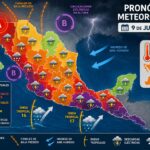 Las ondas tropicales 16 y 17 generarán lluvias en México