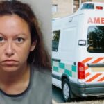 Mujer roba ambulancia con paciente a bordo; termina detenida